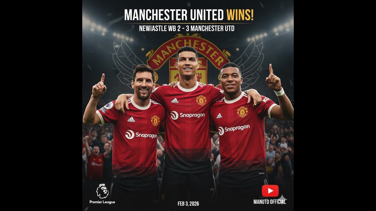 UNSTOPPABLE! Manchester United's New Big 3 Debut vs Newcastle | 3-2 Thriller