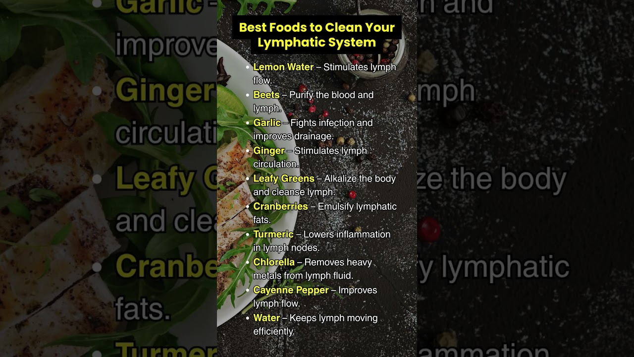 Best Foods to Clean Your Lymphatic System