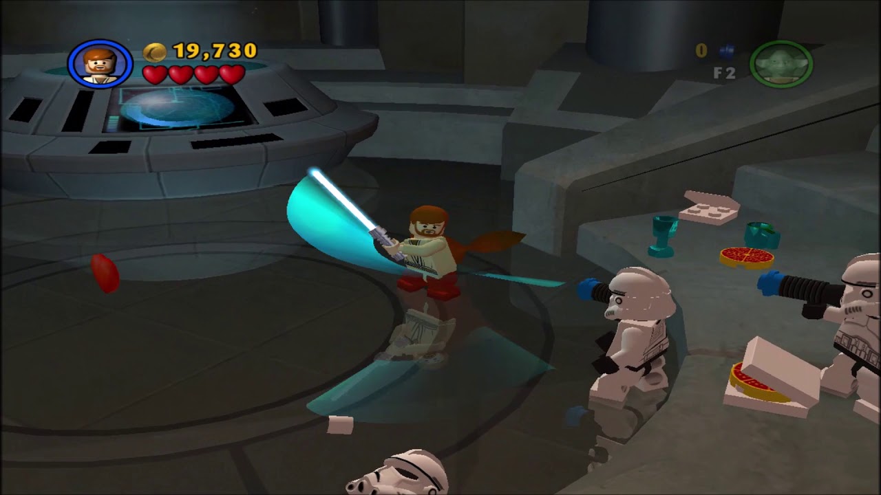 LEGO Star Wars The Video Game Gameplay Walkthrough - Ruin of the Jedi