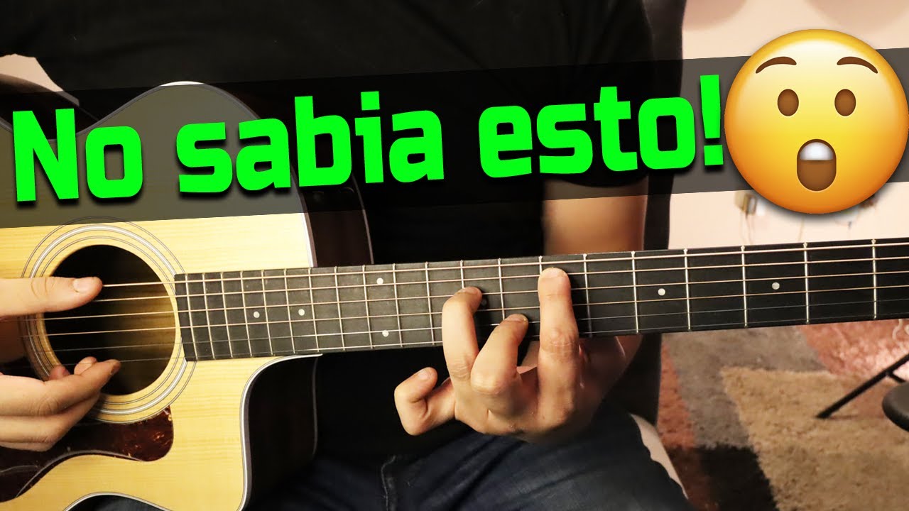 Como no aprendi esto antes con la guitarra??😰😰