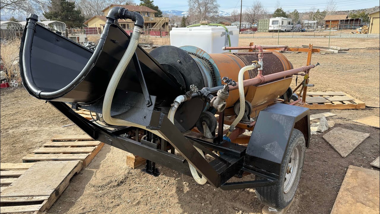 Gold Trommel Washplant - Painting (part 9)