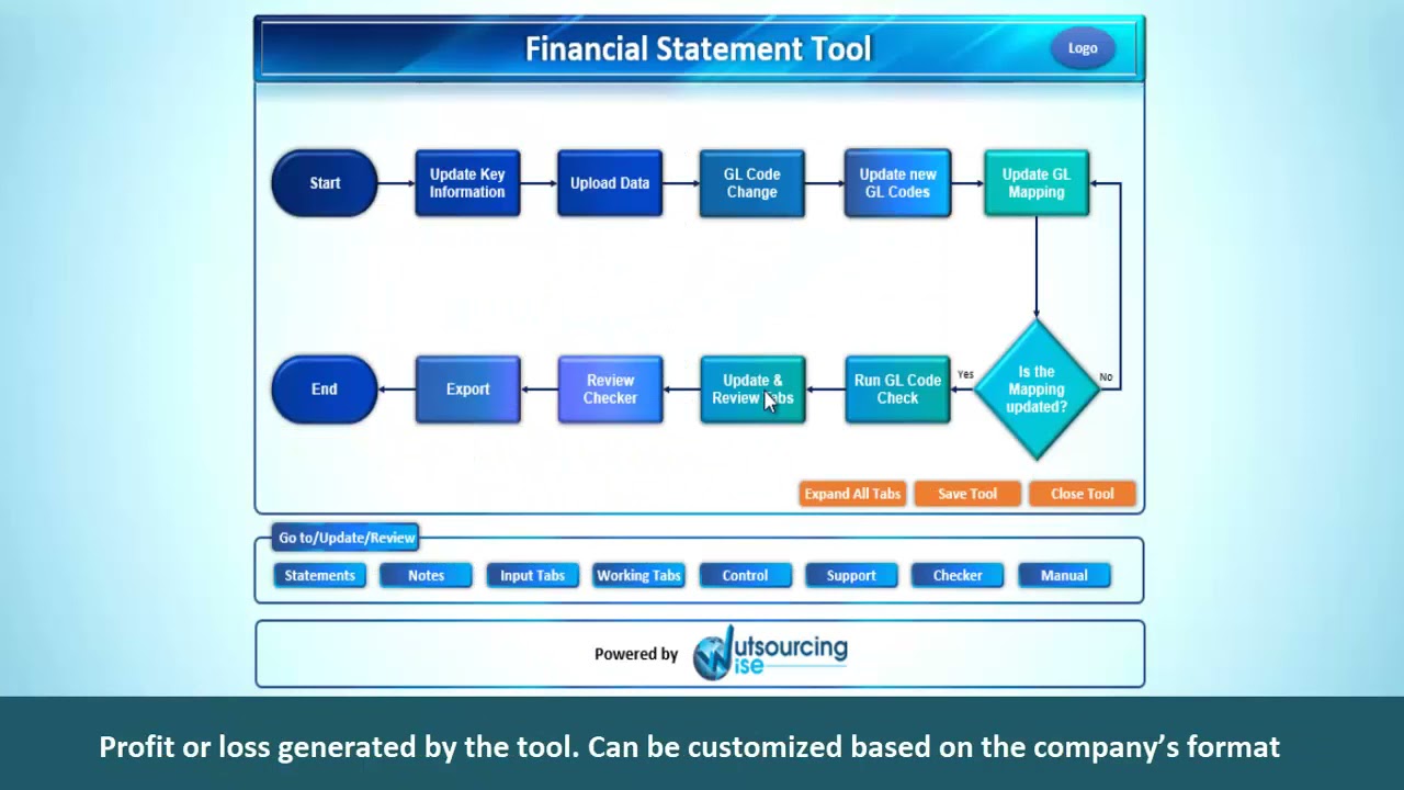 Financial Reporting Tool Demo