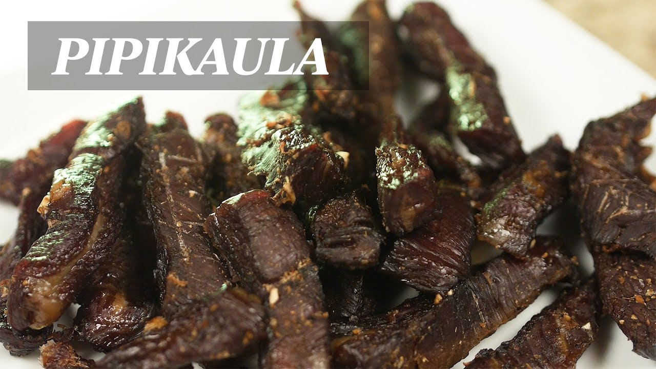Как приготовить вяленое мясо по-гавайски - Пипикаула