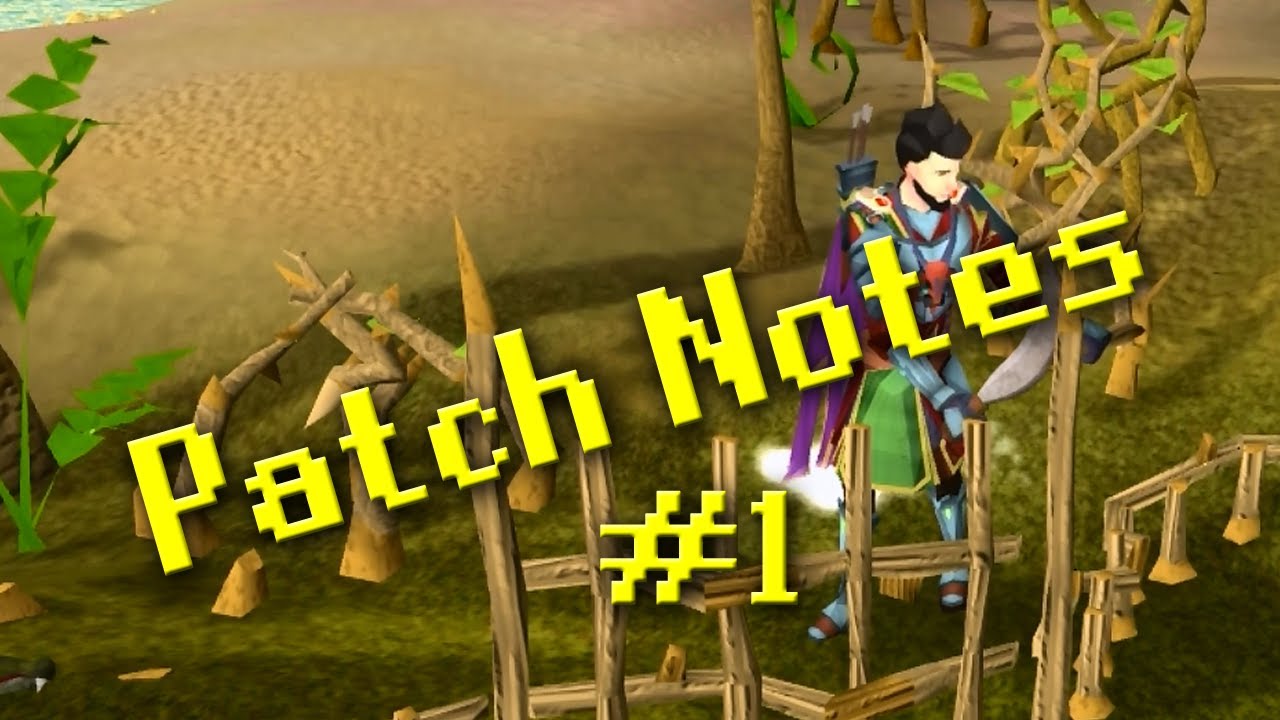 RuneScape Patch Notes #1 - 19th November 2013