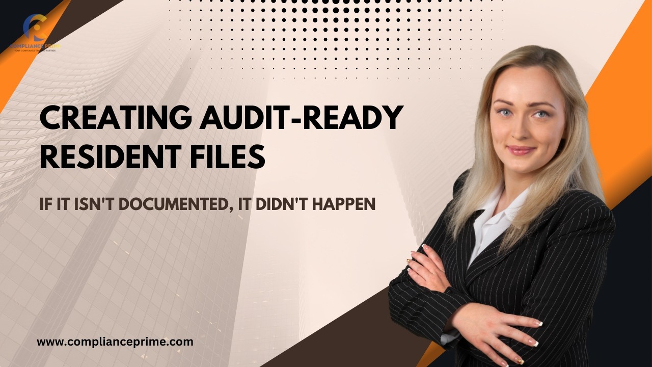 Creating Audit-Ready Resident Files In 2026 | WEBINAR