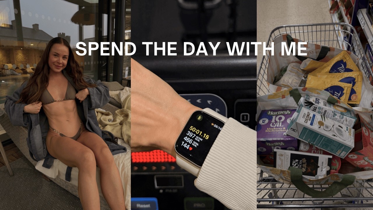 SPEND THE DAY WITH ME | SPA, FOOD SHOP & HOME BITS