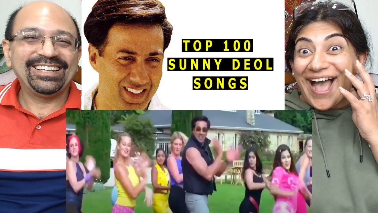 Top 100 Sunny Deol Songs😍| Indian American Reactions✨|