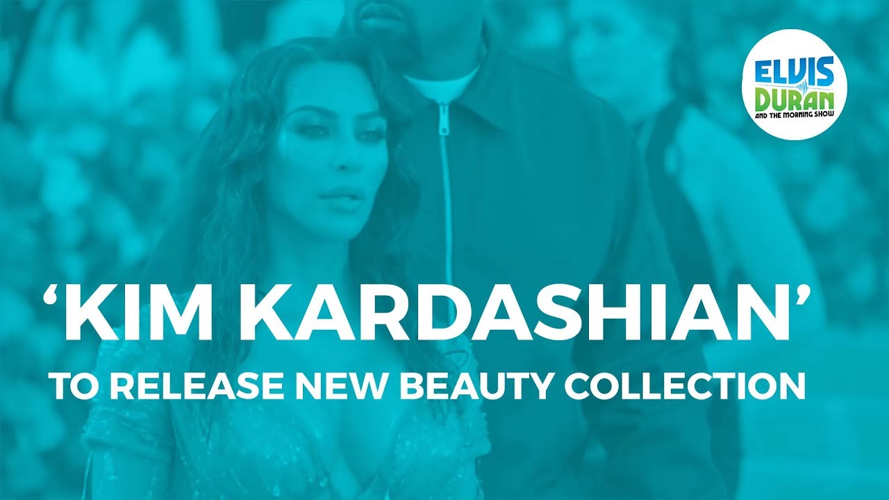 Kim Kardashian Releasing Wedding Anniversary Beauty Collection | Elvis Duran Show