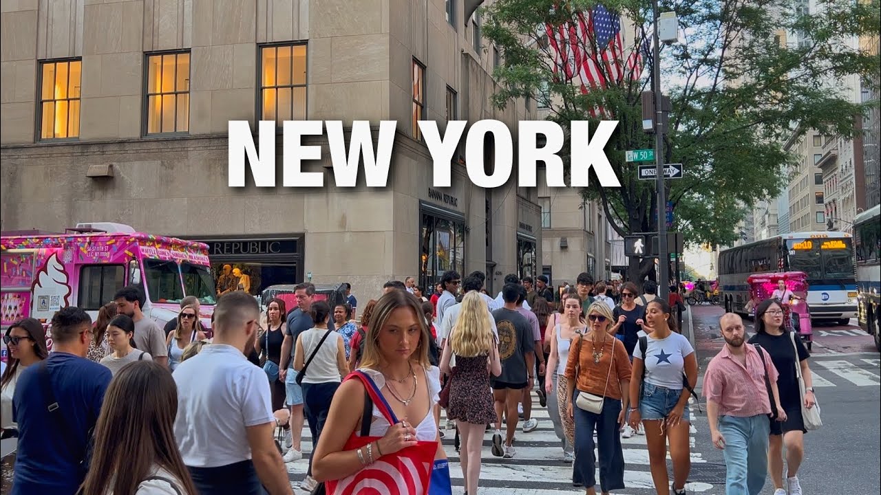 New York City LIVE Manhattan on Thursday (August 21, 2025)