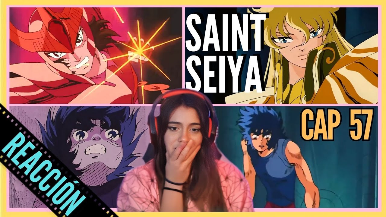 SHAKA ABRE SUS OJOS VS IKKI  /CABALLEROS del ZODIACO REACCIÓN CAP 57 ESPAÑOL LATINO/SAINT SEIYA