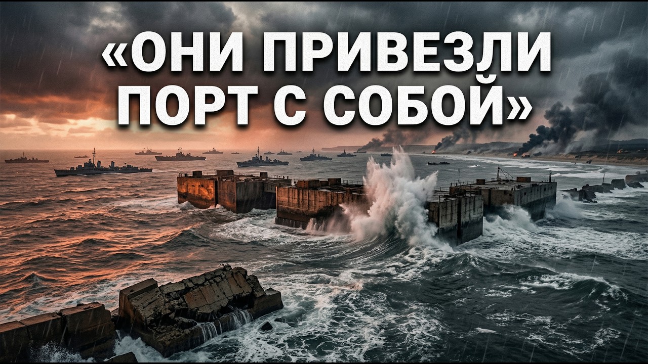Плавучие порты Нормандии: секрет, который решил исход войны