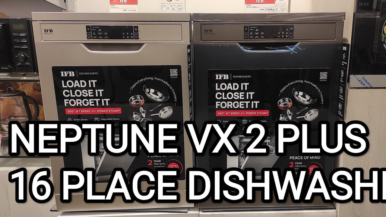 IFB NEPTUNE VX 2 PLUS || 16 PLACE DISHWASHER || LATEST 2023 MODEL.