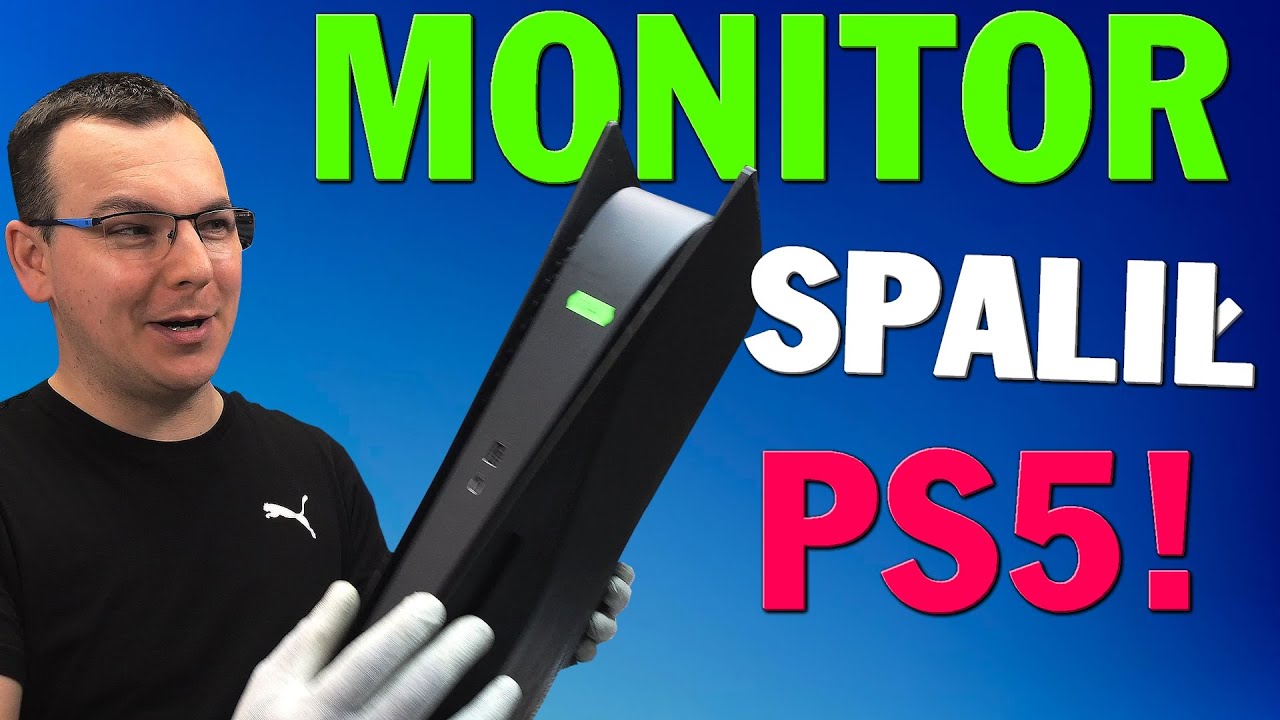 PS5 SPALIŁA SIĘ po PODŁĄCZENIU DO MONITORA!