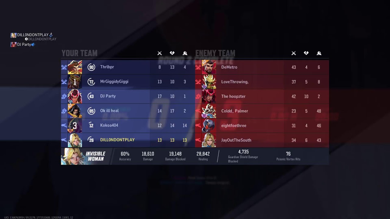 Marvel Rivals Grandmaster Live