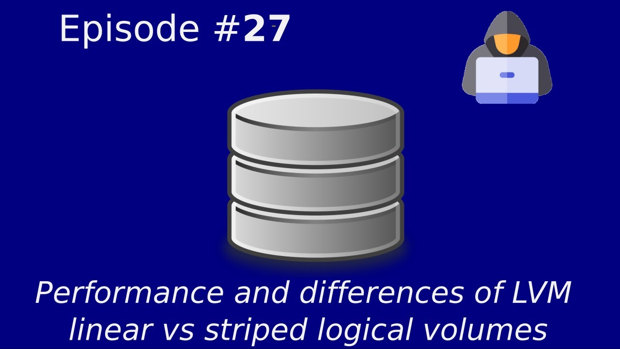 Performance and differences of LVM linear vs striped logical volumes