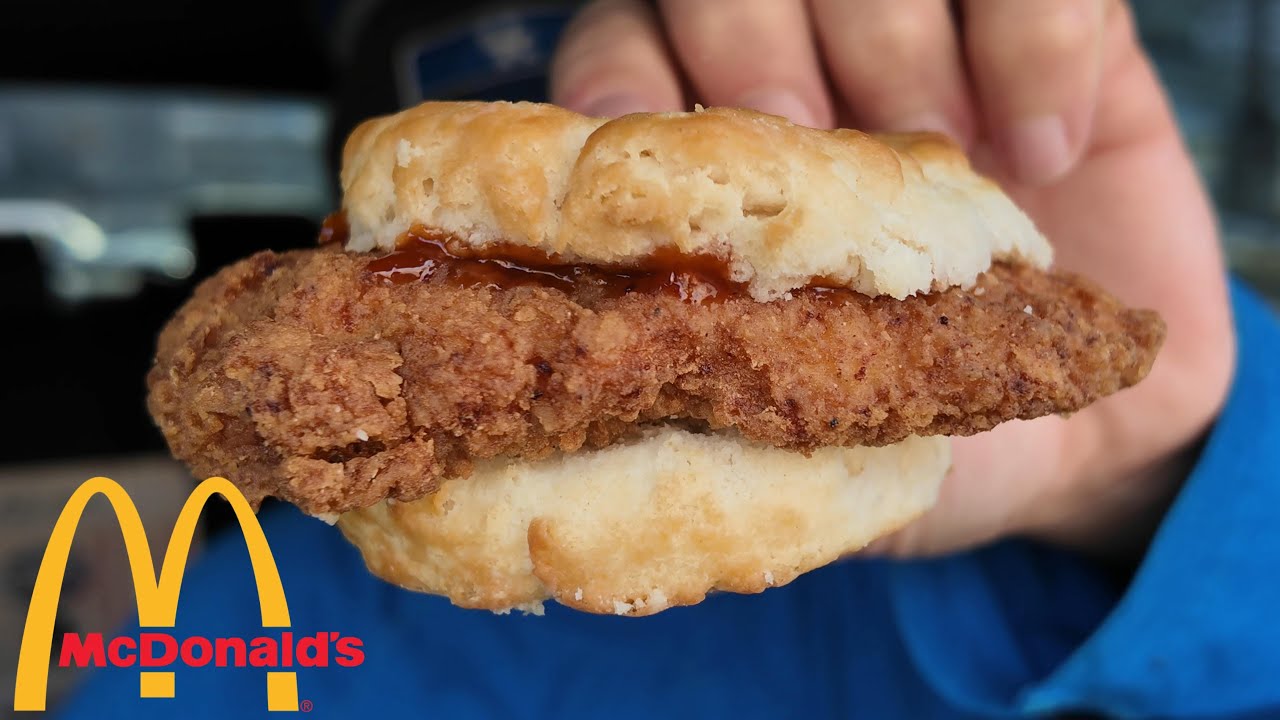 McDonalds Hot Honey Chicken Biscuit Review
