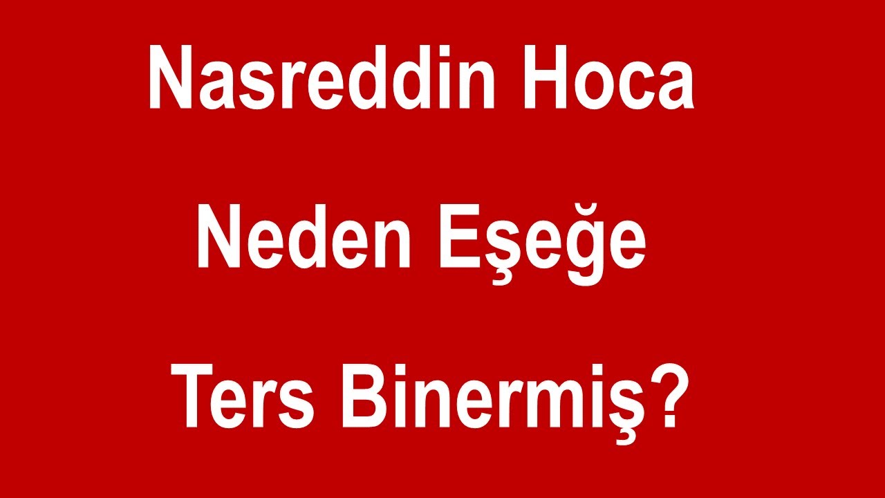 Komik Gerçek Ortaya Çıktı!.. Eşeğe Ters Binmenin Stratejik Nedeni