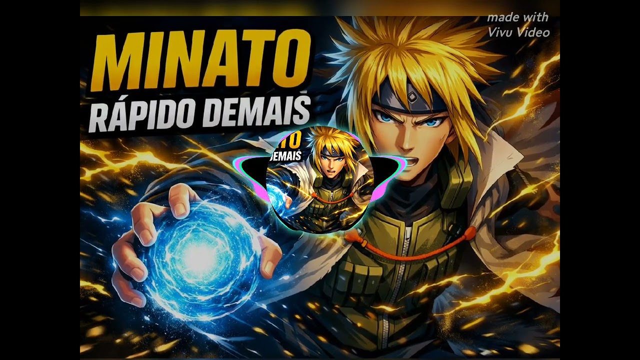 MINATO (YONDAIME) – RÁPIDO DEMAIS ⚡ | RAP DE ANIME TRAP