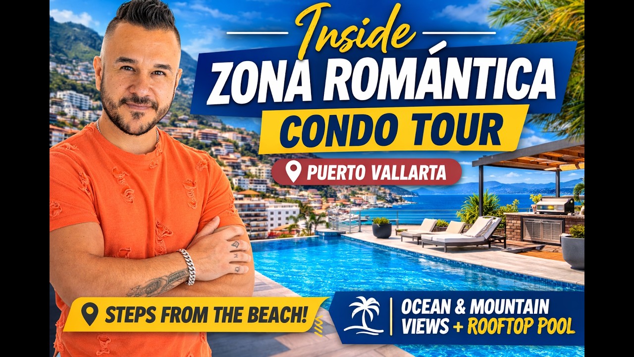 Zona Romántica Condo Tour | 2BR Steps from the Beach in Puerto Vallarta