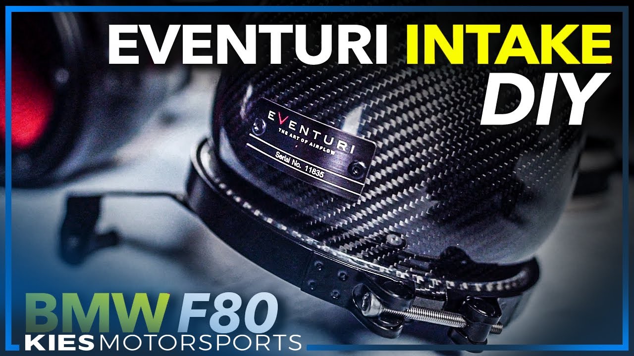 Как установить впуск EVENTURI CARBON FIBER на F80 M3 | F82 M4 | F87 M2C (лучшие модификации F80)