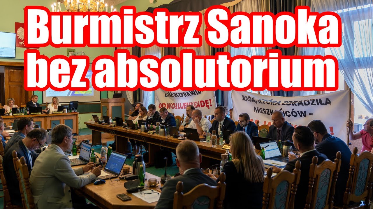 TV Galicja -Sesja absolutoryjna Rady Miasta Sanoka