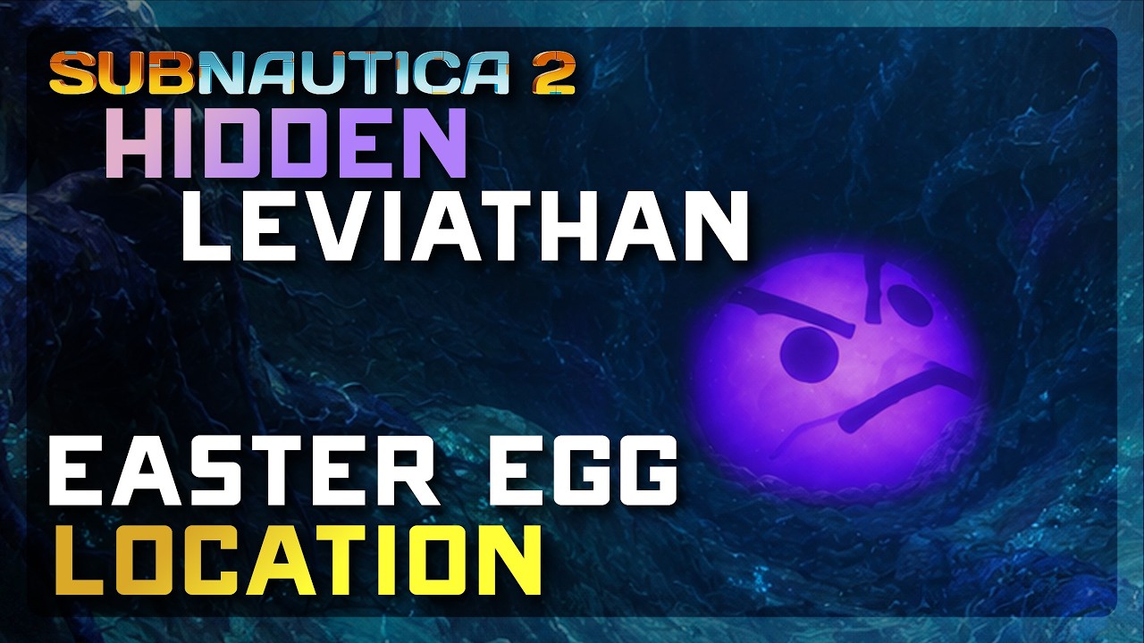 How to Find the HIDDEN LEVIATHAN Easter Egg in Subnautica 2 - Secret of the GIANT HOLE