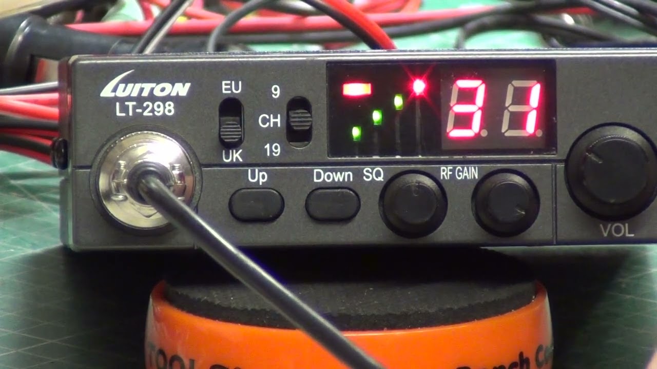 Радиостанция Luiton LT298 CE MultiNorm UK/EU CB — тест в эфире (UK FM и EU AM и FM)