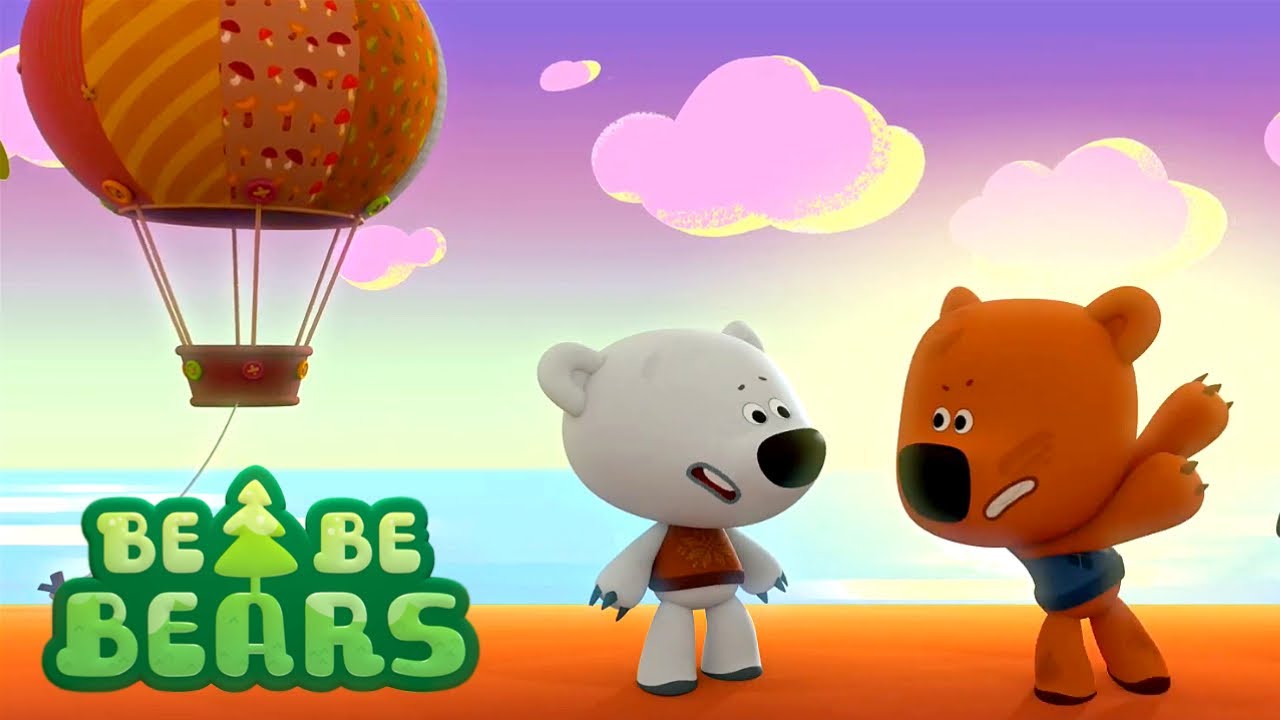 BE-BE-BEARS 🐻 Bjorn and Bucky 🦊 A Journey 💥 Funny Cartoons For Kids