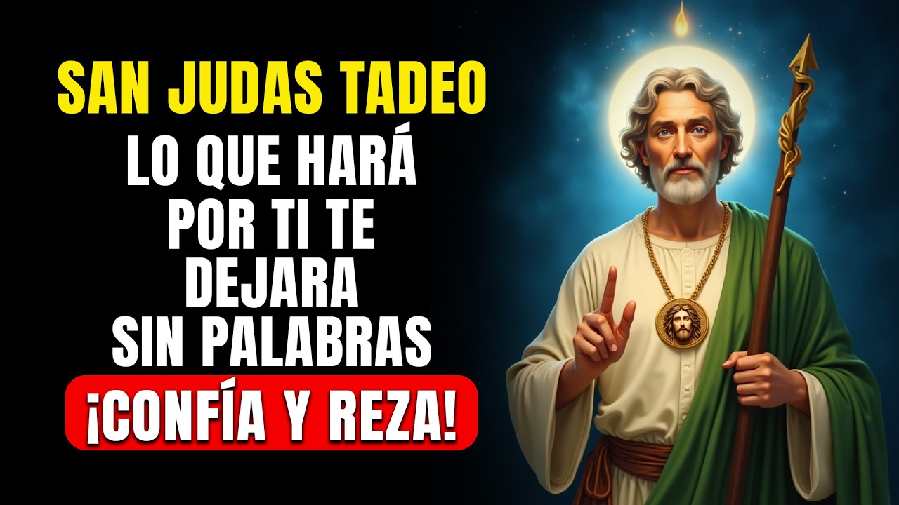 ✝️ORACION PODEROSA A SAN JUDAS TADEO 🙏 PARA UN MILAGRO IMPOSIBLE