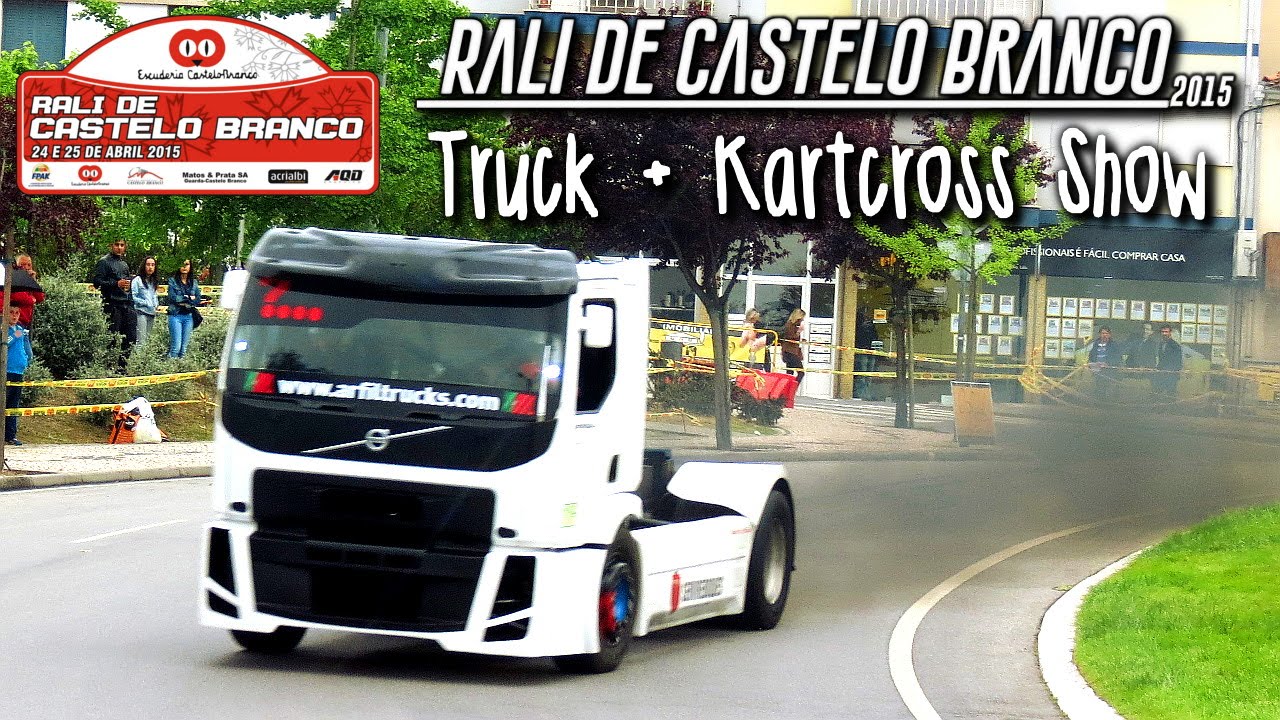 Rali de Castelo Branco 2015 - Truck & Kartcross Show [HD] (Pure Sound)