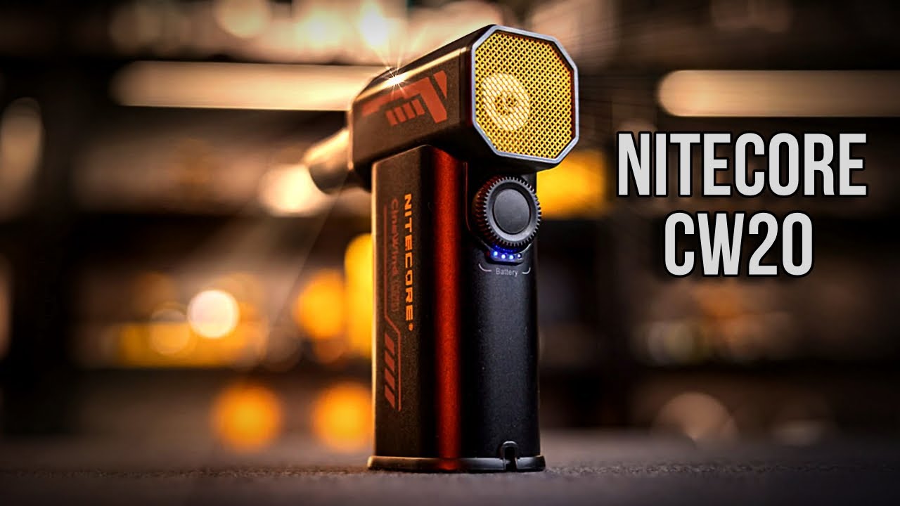 NITECORE CW20 / Ветер в кармане! #ветродуйка