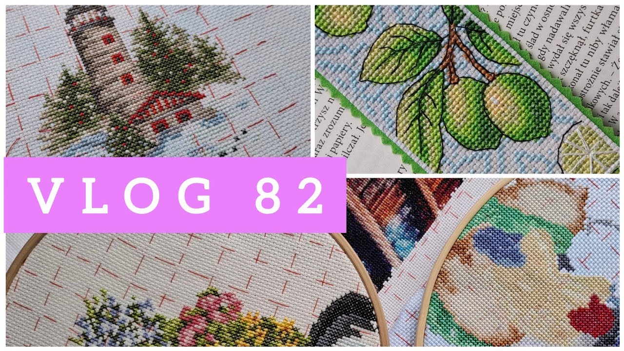 Vlog 82 i pierwszy finisz '26 oraz kot bez twarzy 😊 #haftkrzyżykowy 