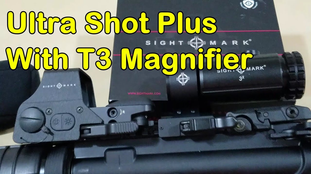 Sightmark Ultra Shot 1x35mm & 3X Magnifier Combo @JamesBondJB007@Sightmark@academy