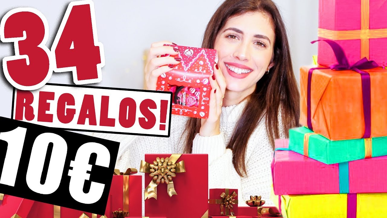 34 REGALOS por MENOS de 10€! | Navidad, Amigo Invisible, Reyes Magos...