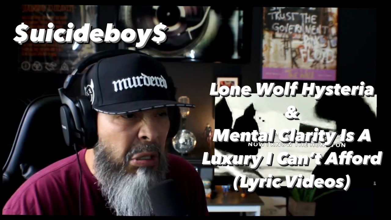 $uicideboy$ - LONE WOLF HYSTERIA / MENTAL CLARITY IS A LUXURY I CAN'T AFFORD (Lyric Videos)