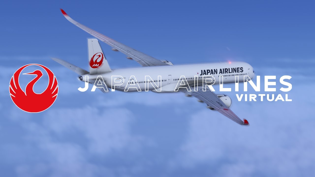 Japan Airlines Virtual Official A350 Promotional Film in 4K