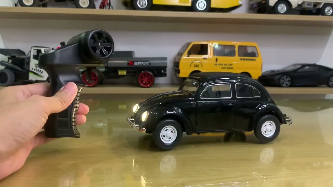 Review nhanh mẫu xe cổ CXD D62 Mini Beetles 1:16 RWD