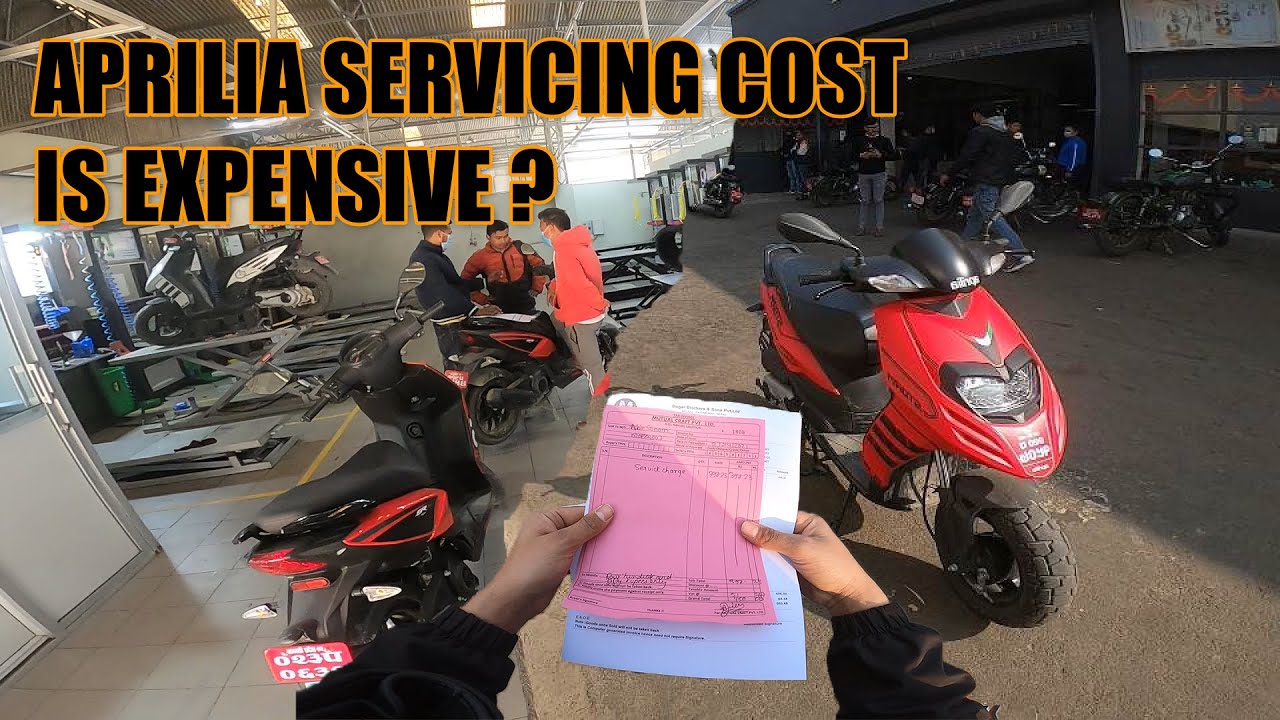 IS APRILIA THAT EXPENSIVE??| APRILIA SERVICING IN NEPAL | STORM125