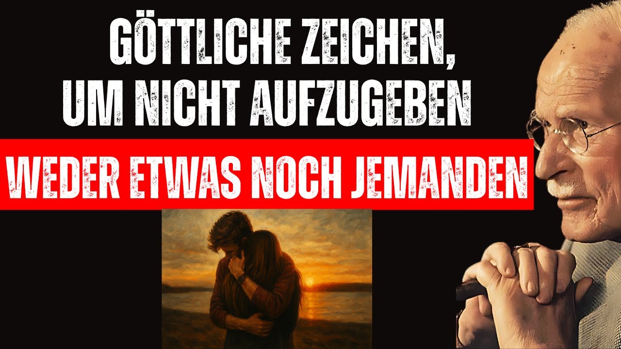 Universum sagt &ndash; G&Ouml;TTLICHE ZEICHEN, UM NICHT AUFZUGEBEN &ndash; WEDER ETWAS NOCH JEMANDEN! | Carl Jung