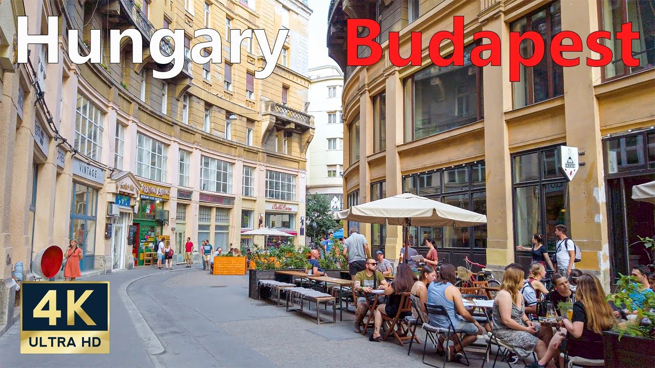 Budapest Hungary 🇭🇺 4K Anker Köz and Gozsdu Udvar Walking Tour