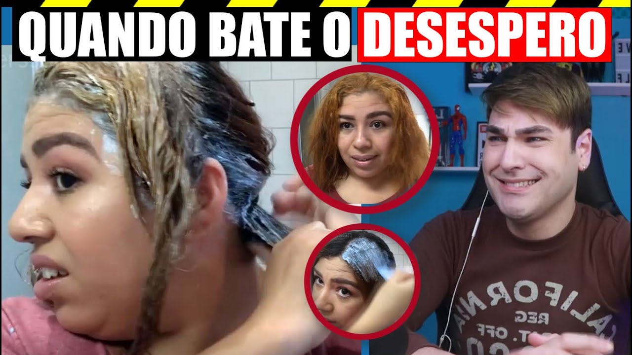 ELA DESCOLORIU O CABELO COM O PRIMO DO BLOND ME MAS A ESTRATÉGIA COMEÇOU FALHAR | SERÁ QUE DEU RUIM?