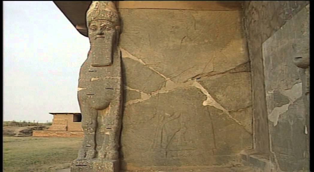 Archaelogical site of Nimrud before destruction