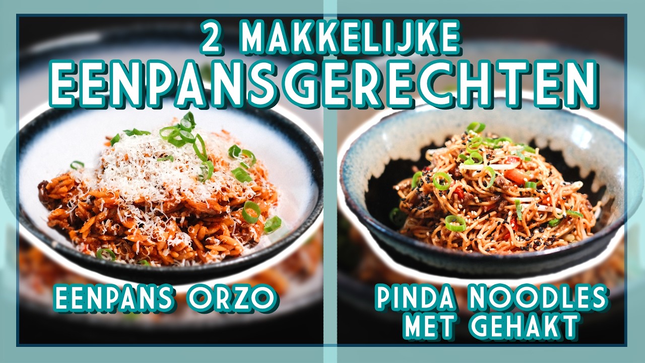 DEZE 2 EENPANSGERECHTEN MAAK JE IN NO TIME | EtenmetNick