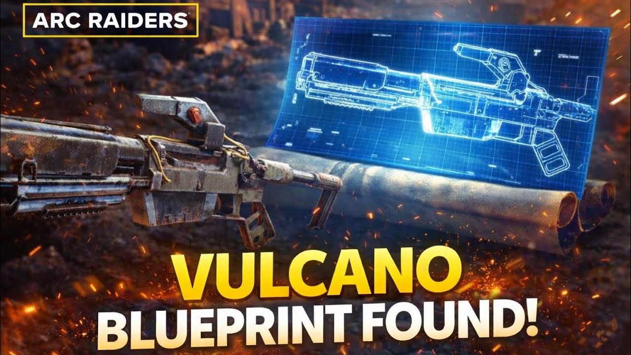 The Vulcano Blueprint Really Can Be Found Anywhere | ARC Raiders