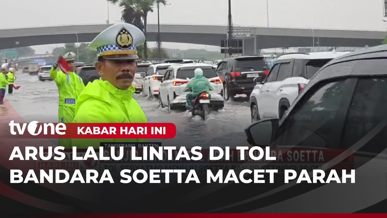 Penerbangan di Bandara Soetta Ditunda Akibat Banjir | Kabar Hari Ini