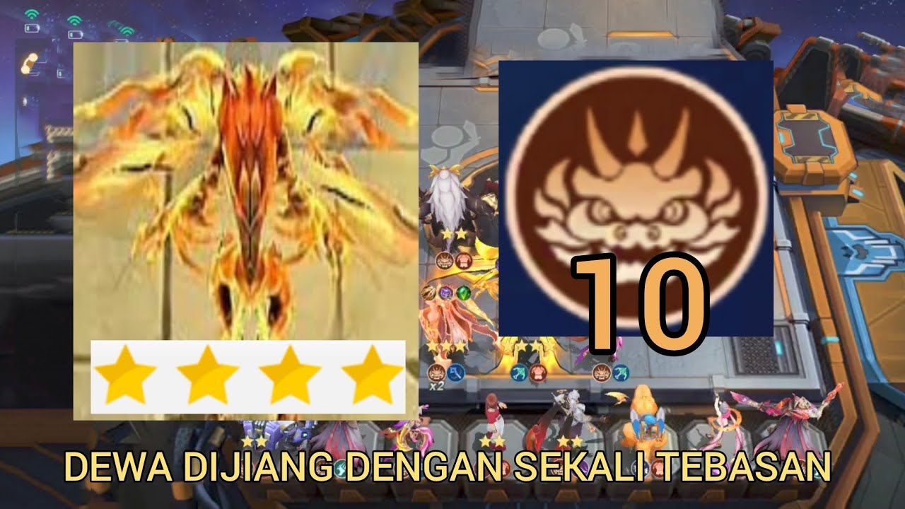 SYNERGY DEWA KE 2 10 SOUL VESSEL SEASON 5 DIJIANG B4 SEKALI TEBAS RATA SEMUA - MAGIC CHESS GO GO