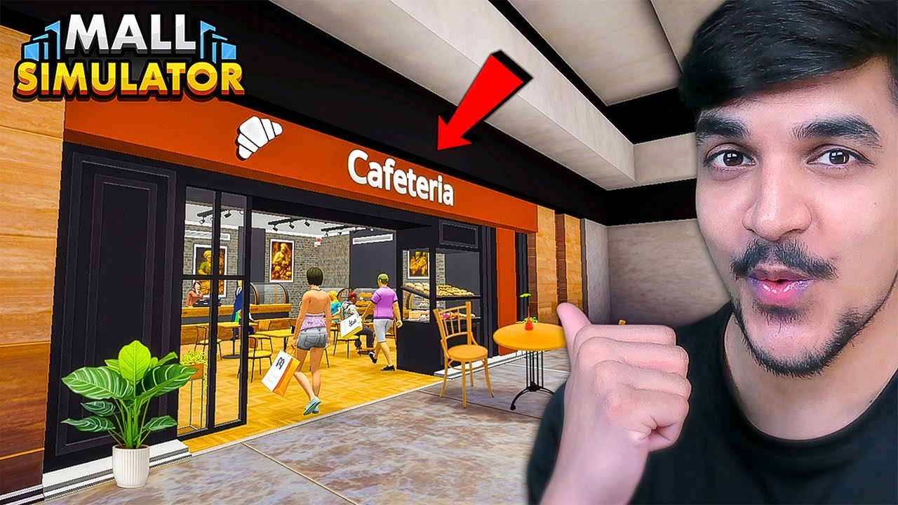NEW CAFETERIA + HOME GOODS STORE IN MY CITY MALL ☕🏠 | Mall Simulator #6