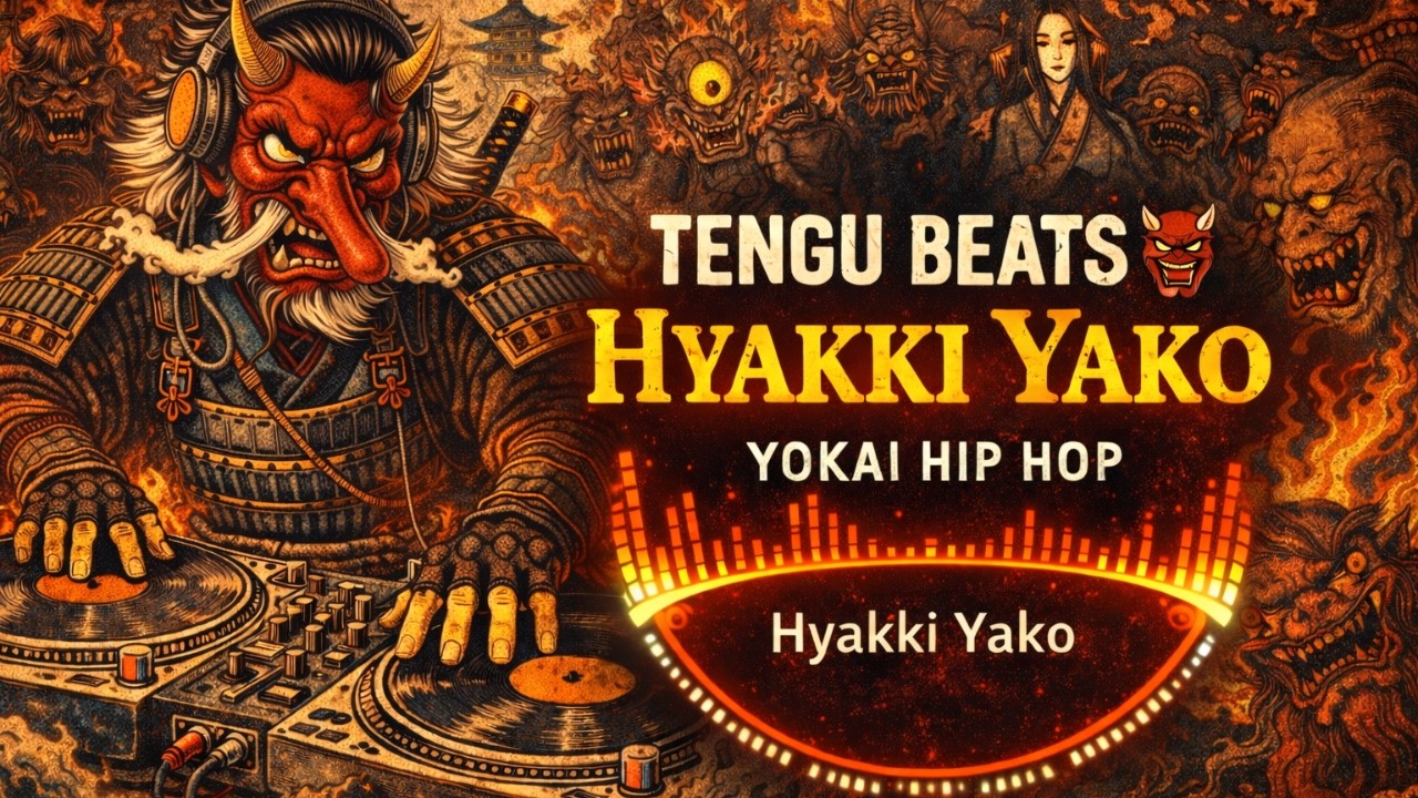 TENGU BEATS 👺 | Dark Samurai Hip Hop / Japanese Boom Bap