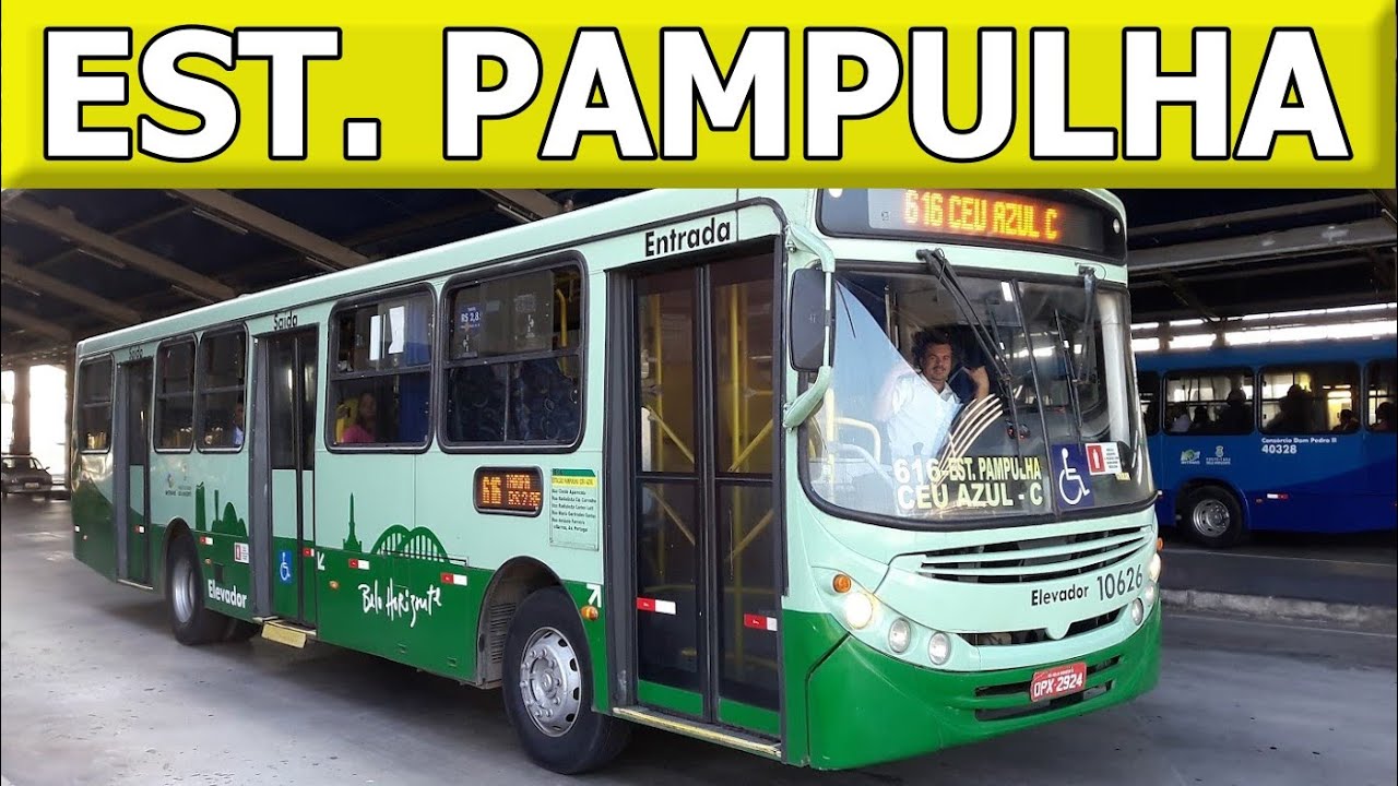 Movimentação de Ônibus #40 // Estação Pampulha  --- Parte #2