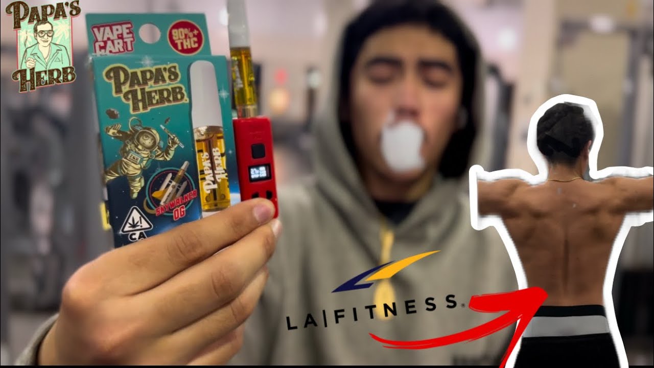 Papa&rsquo;s Herb got me faded asf at the gym‼️🍃